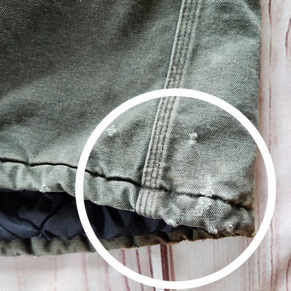 Carhartt Vintage Chore Coat C26 MOS Moss Green | Men's Size XLT - Picture 8 of 13